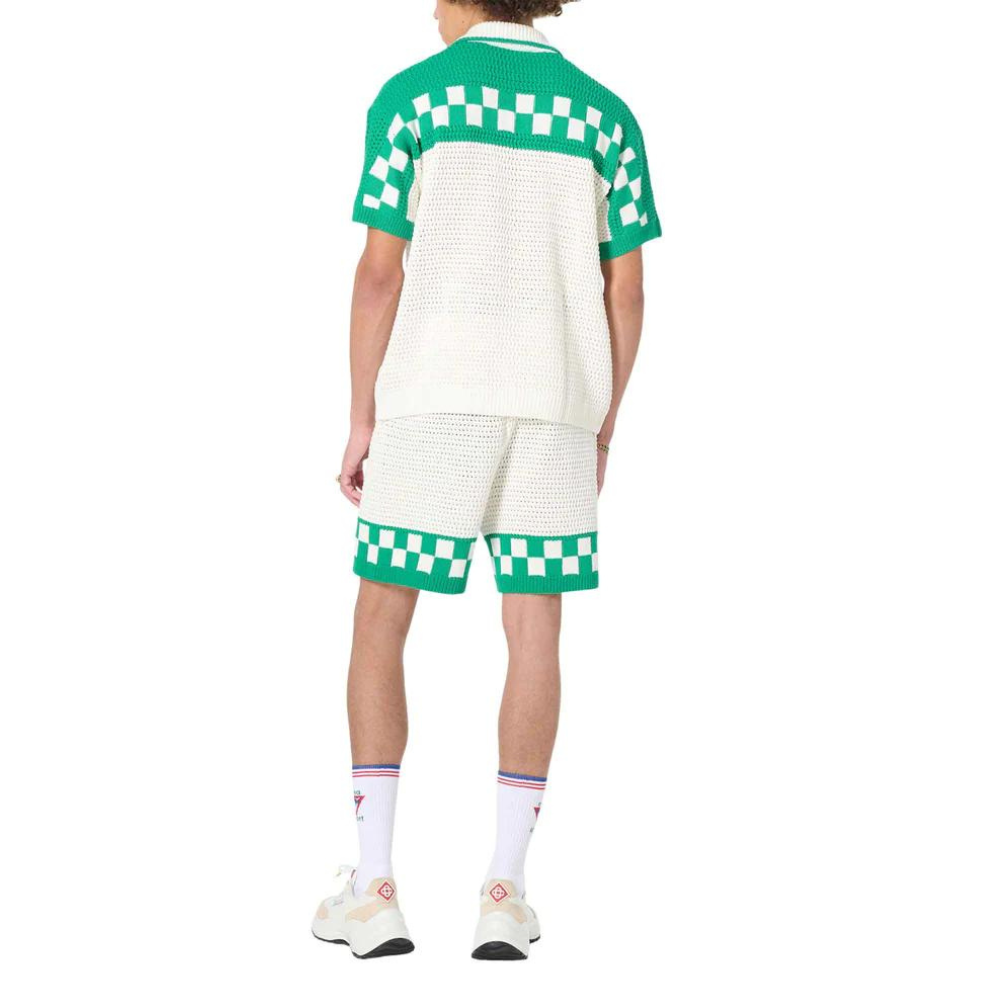 Casablanca Knitted Crochet Shirt