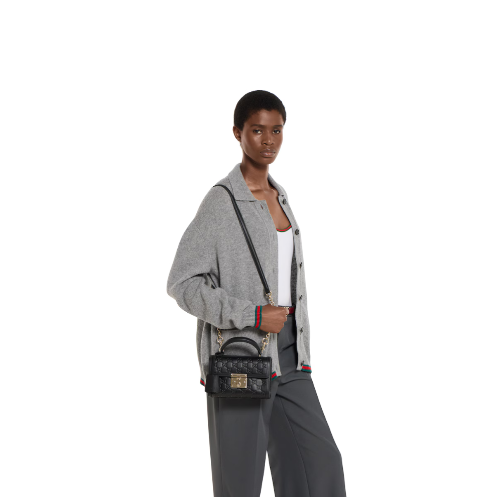 Gucci Padlock small top handle bag