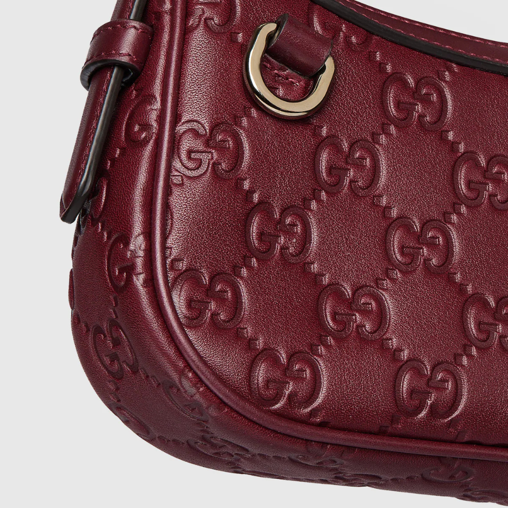 Gucci GG Emblem mini shoulder bag