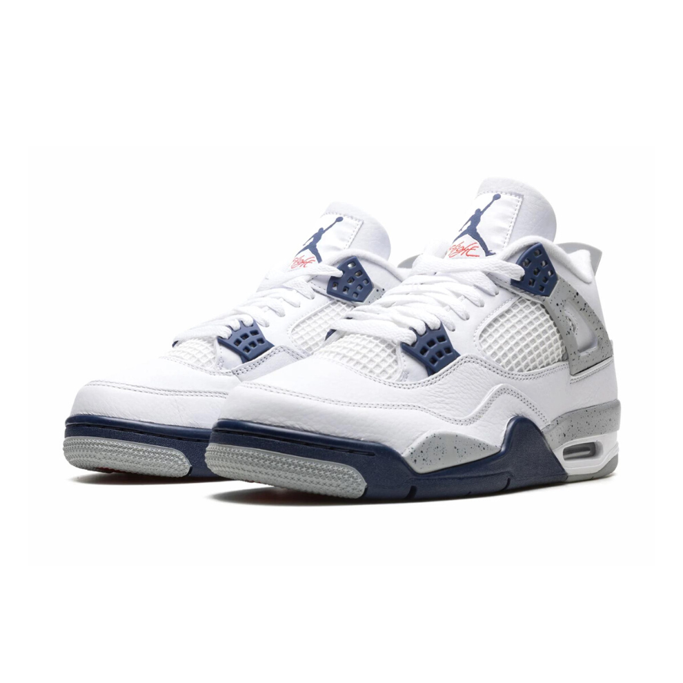 AIR JORDAN 4 "Midnight Navy" - Digital-Shoppers