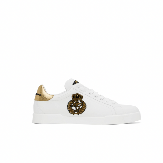 DOLCE & GABBANA White Portofino Sneakers