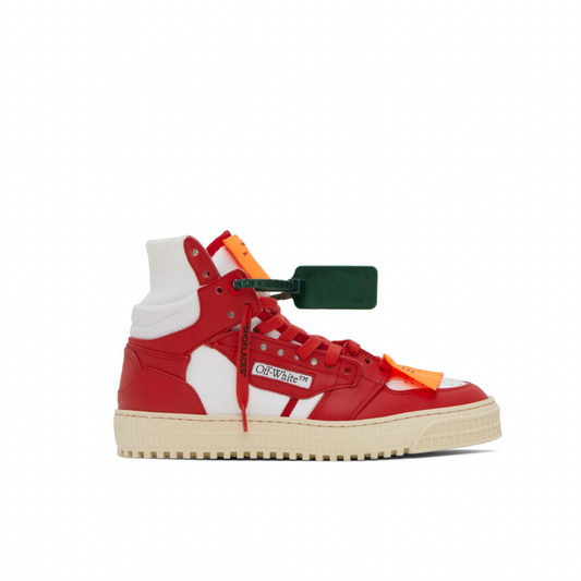 OFF-WHITE Red & White 3.0 Off Court Sneakers