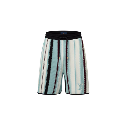 Louis Vuitton Striped Crochet Shorts