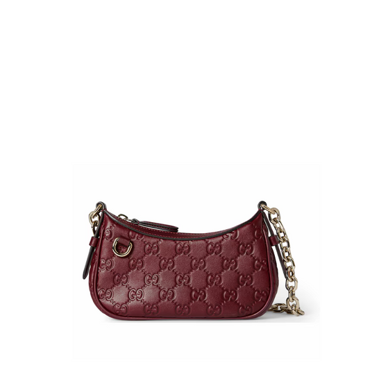 Gucci GG Emblem mini shoulder bag