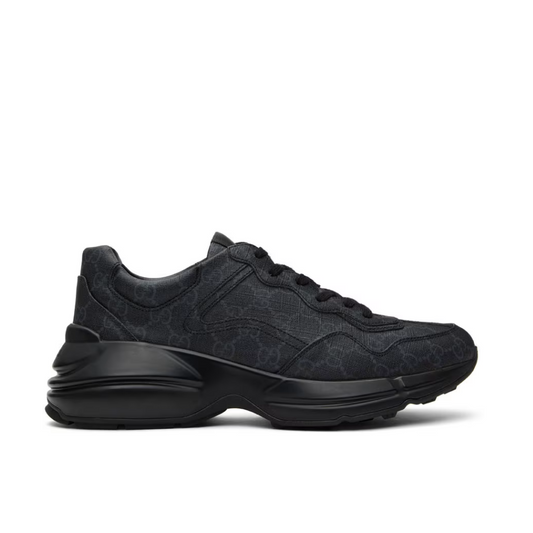 GUCCI Black Rhyton Sneakers