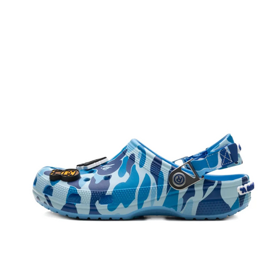 A BATHING APE® x Crocs Classic "Chai" clogs