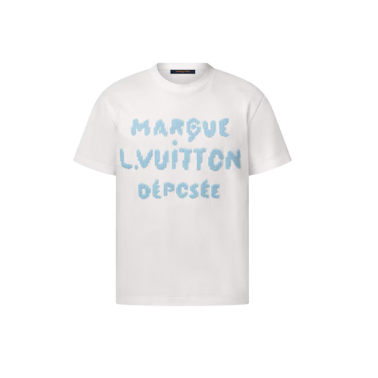 Gucci Embroidered Signature T-Shirt