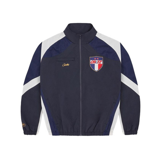 Corteiz Francais Shuku Jacket Navy/White