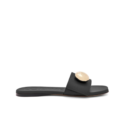 Loewe Pebble slide in soft calfskin