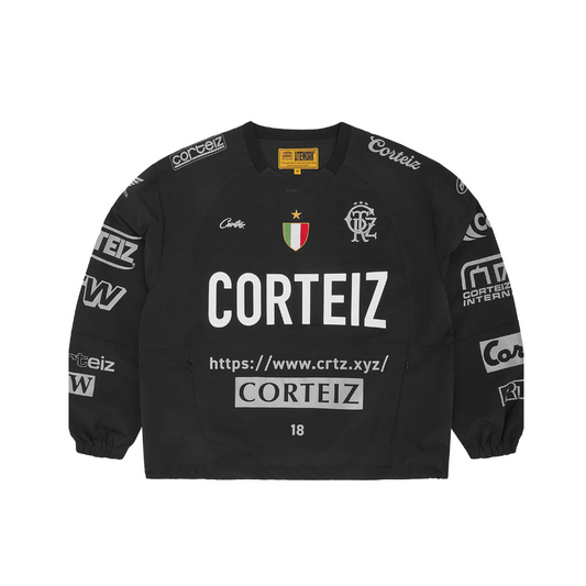 Corteiz Sponsors Training Pullover 'Black'