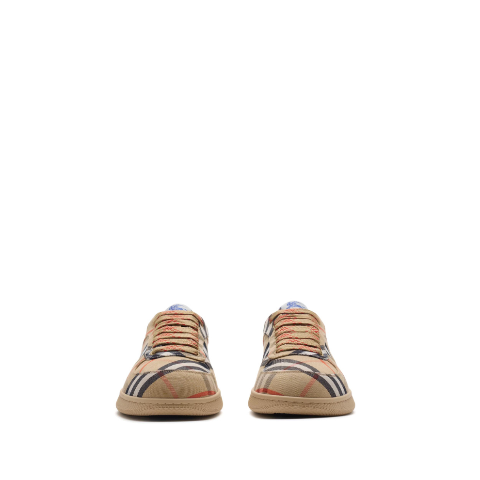 Burberry Box checked sneakers