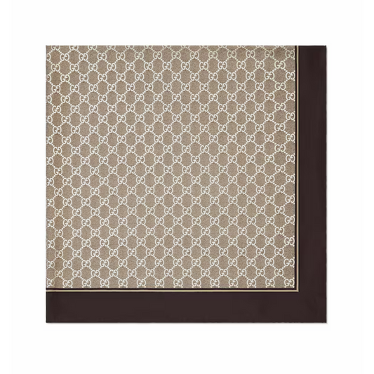 Gucci Printed silk carré