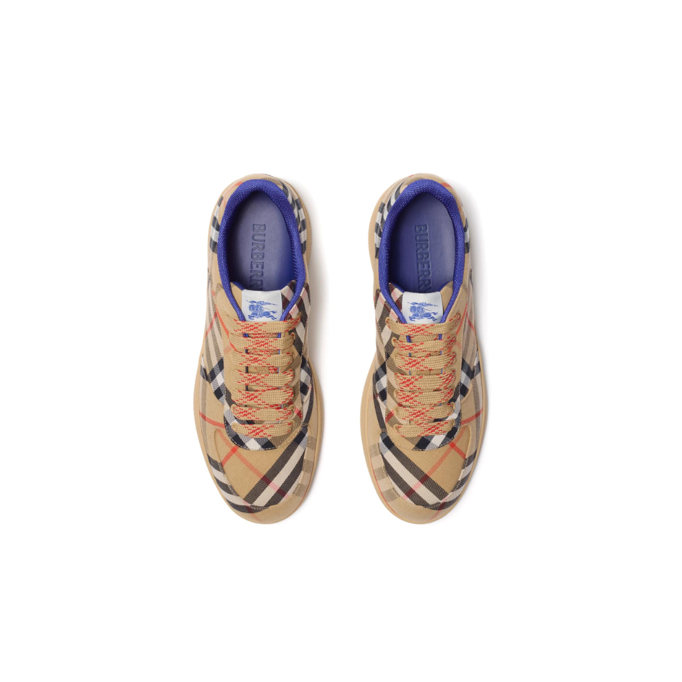 Burberry Box checked sneakers