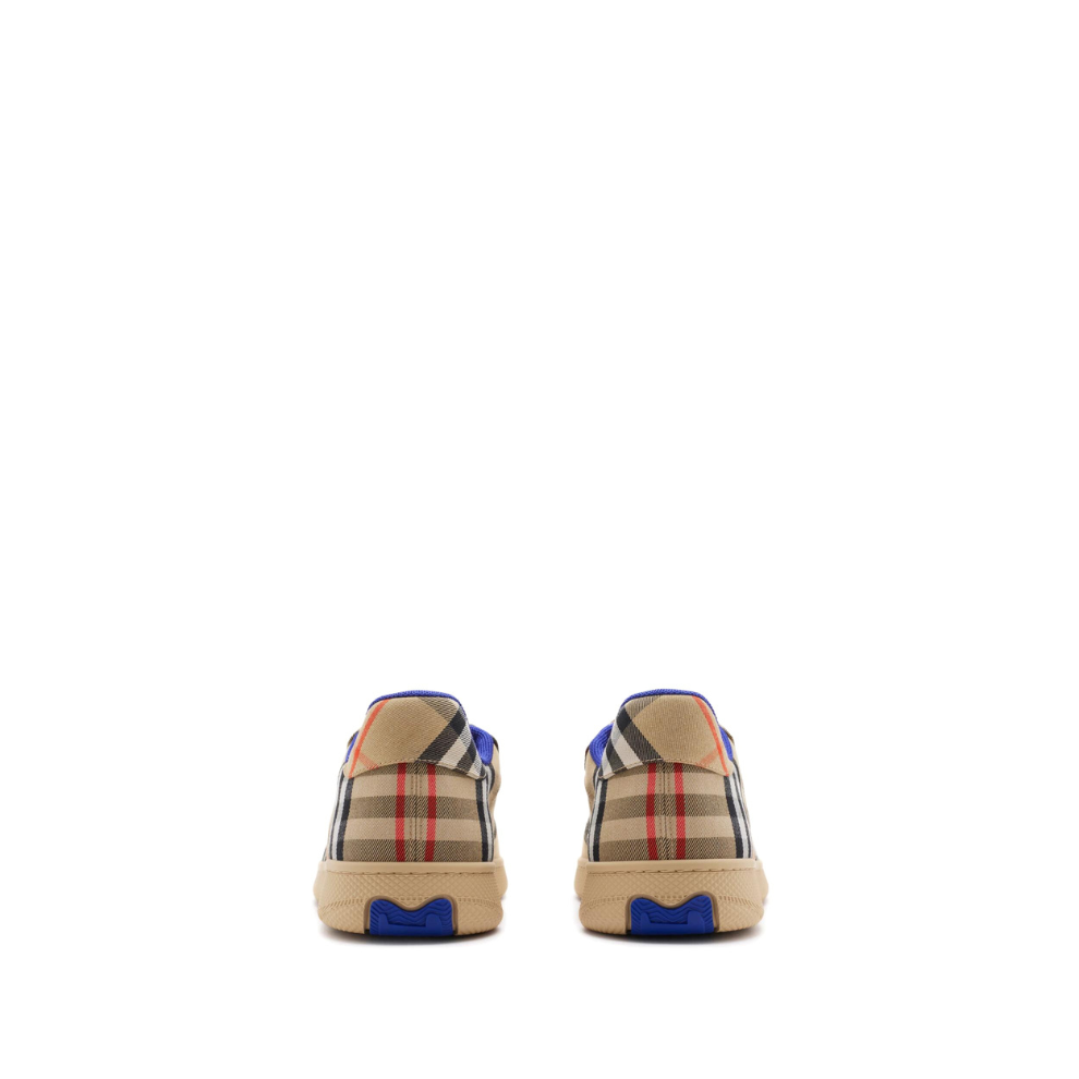 Burberry Box checked sneakers