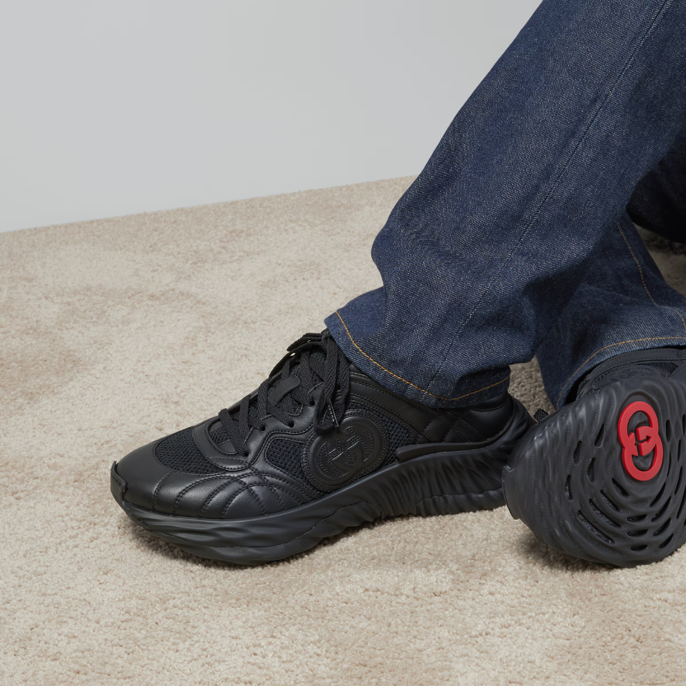 GUCCI MEN'S GUCCI RIPPLE TRAINER 