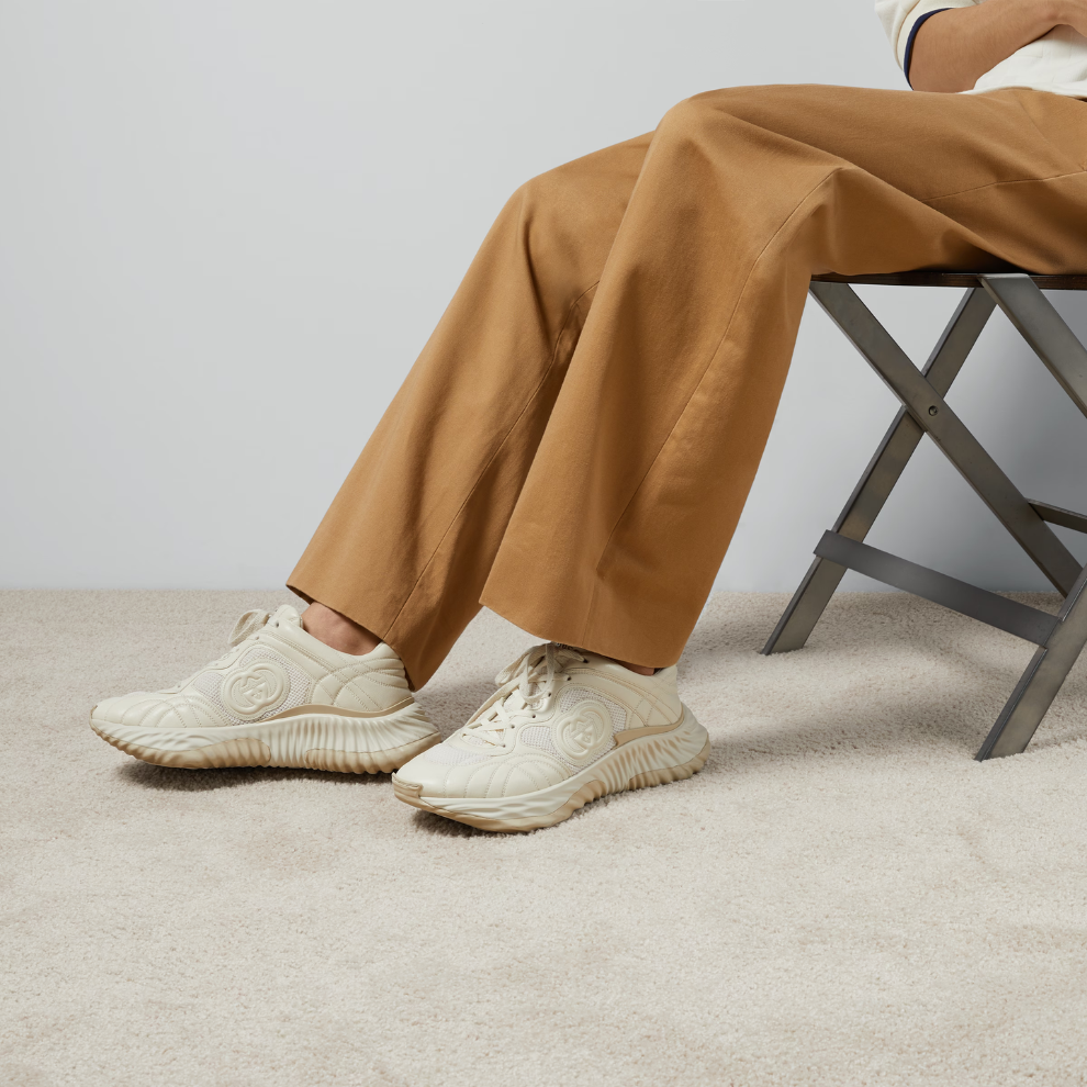 GUCCI MEN'S GUCCI RIPPLE TRAINER