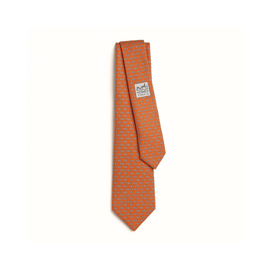 Hermès Maillons Rythmes tie