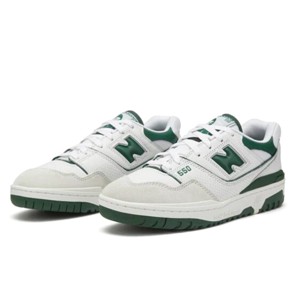 New Balance  550 White Green - Digital-Shoppers